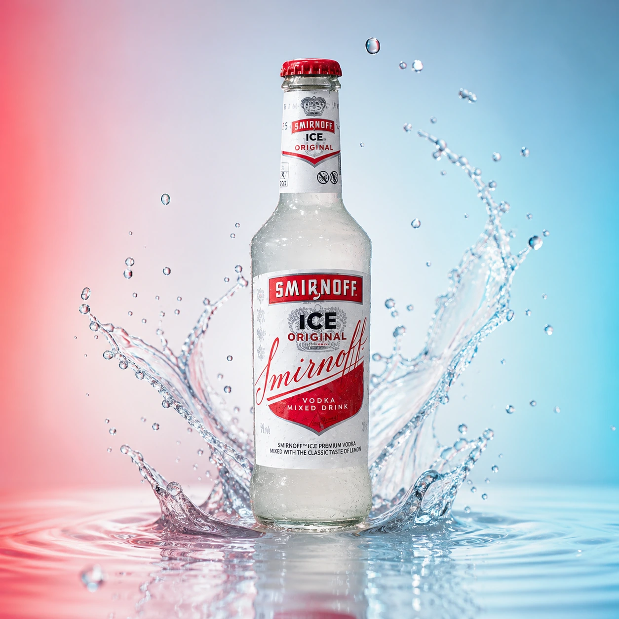 Smirnoff Ice Small bottle presentation